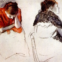 Two women seated